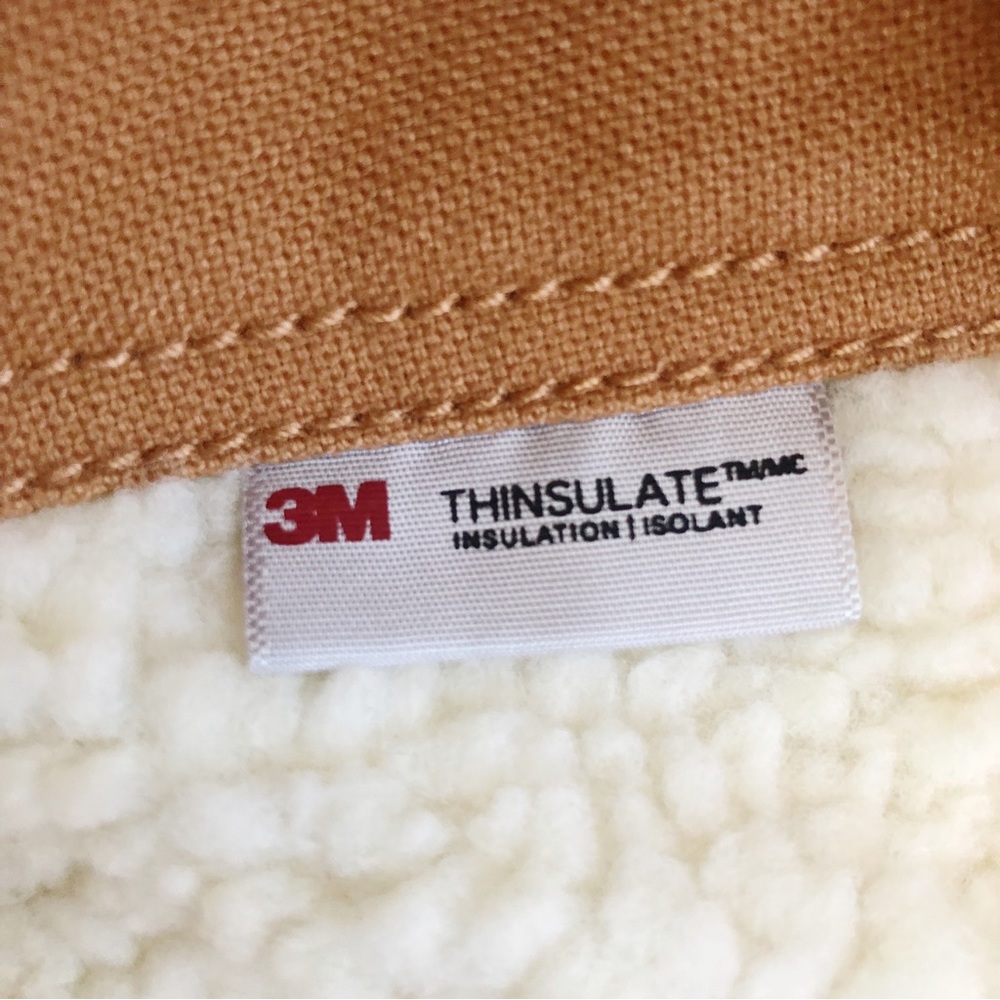 Eddie Bauer Shearling Lined Work Jacket - image 7